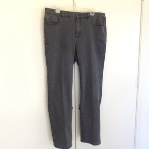 Gray Straight Leg Jeans Charter Club............726
